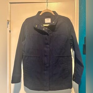 Old Navy Dark Blue Utility Jacket for Women